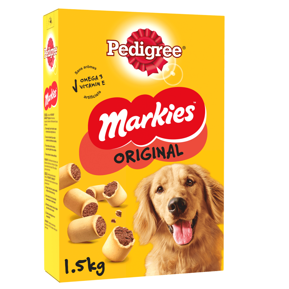 Pedigree® MARKIES™ Original Biscuits Fourres Pour Chien 1,5kg