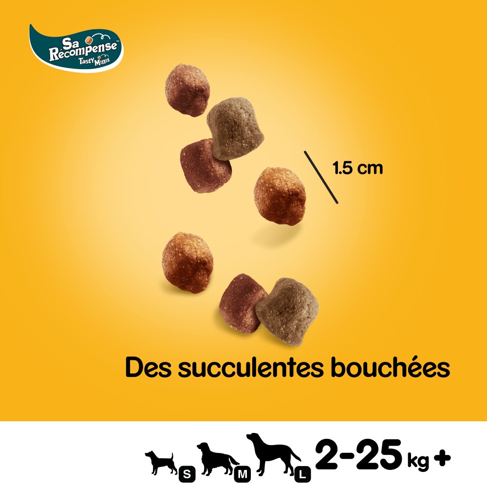 Pedigree® SA RÉCOMPENSE™ Bouchées Moelleuses Au Poulet Pour Chien 130g