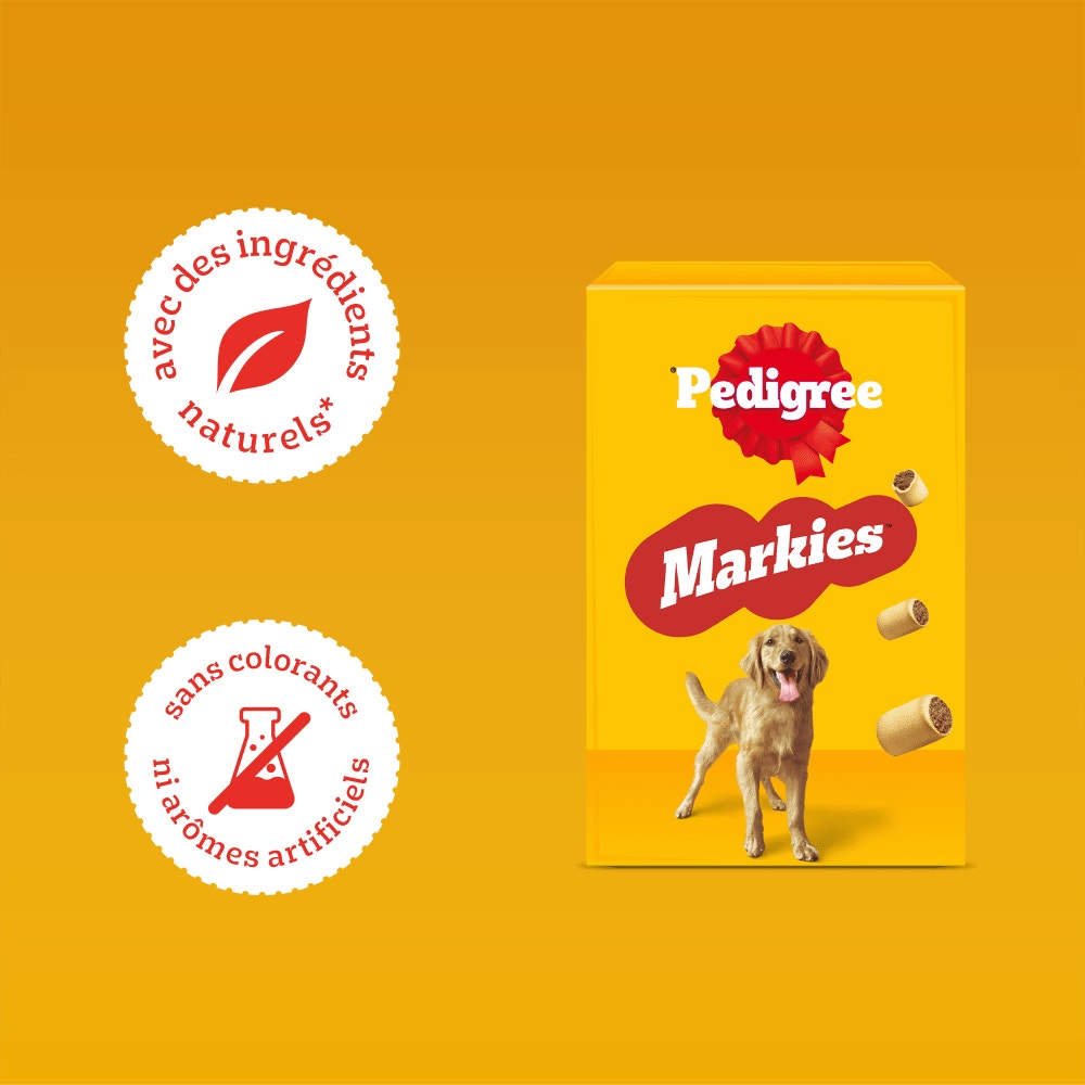 Pedigree® MARKIES™ Biscuits Fourrés Pour Chien 500g