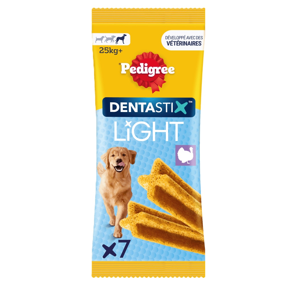 Pedigree® DENTASTIX™ Light Saveur Dinde Pour Chiens De plus de 25kg, 152g