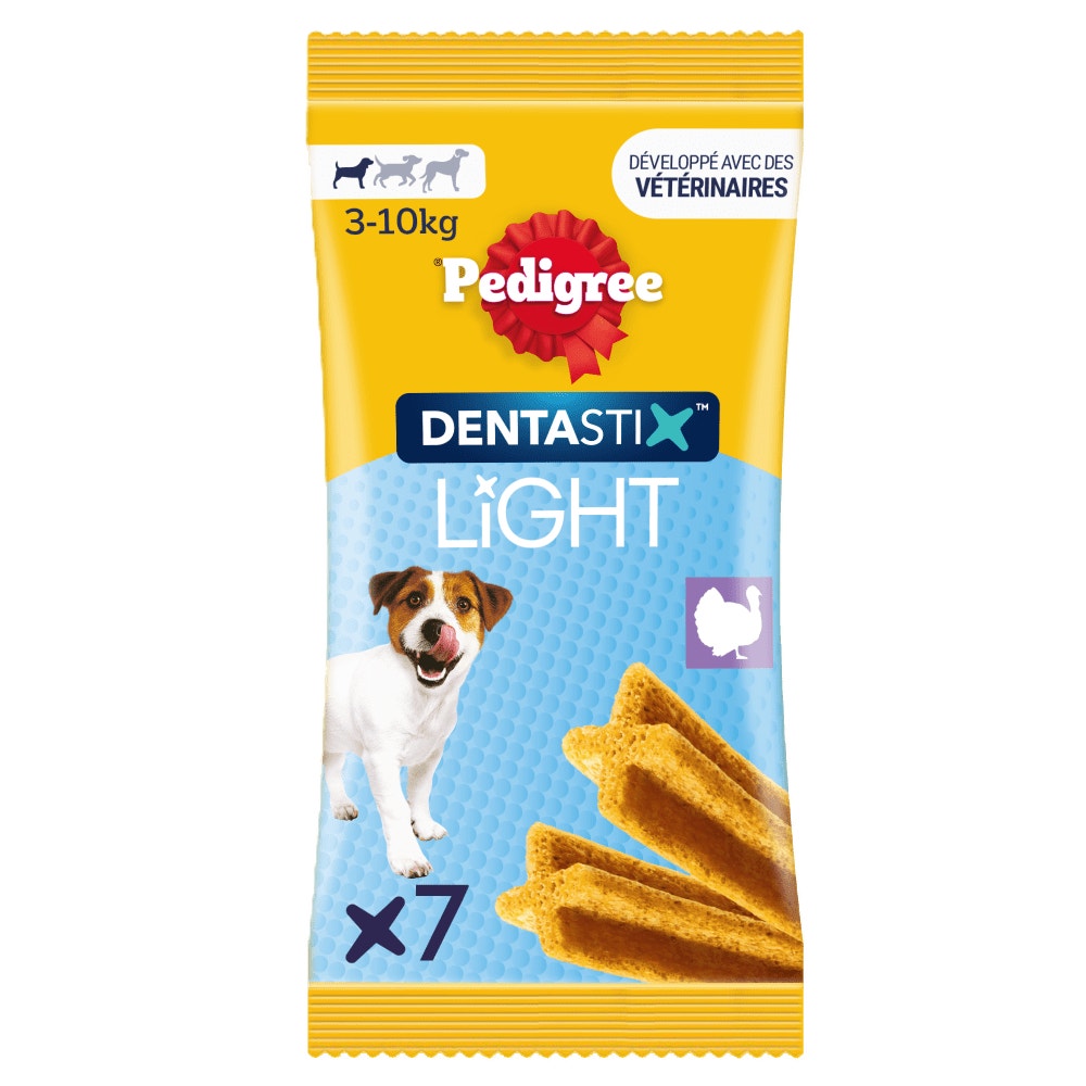 Pedigree® DENTASTIX™ Light Saveur Dinde Pour Chiens De 5 À 15kg, 58g