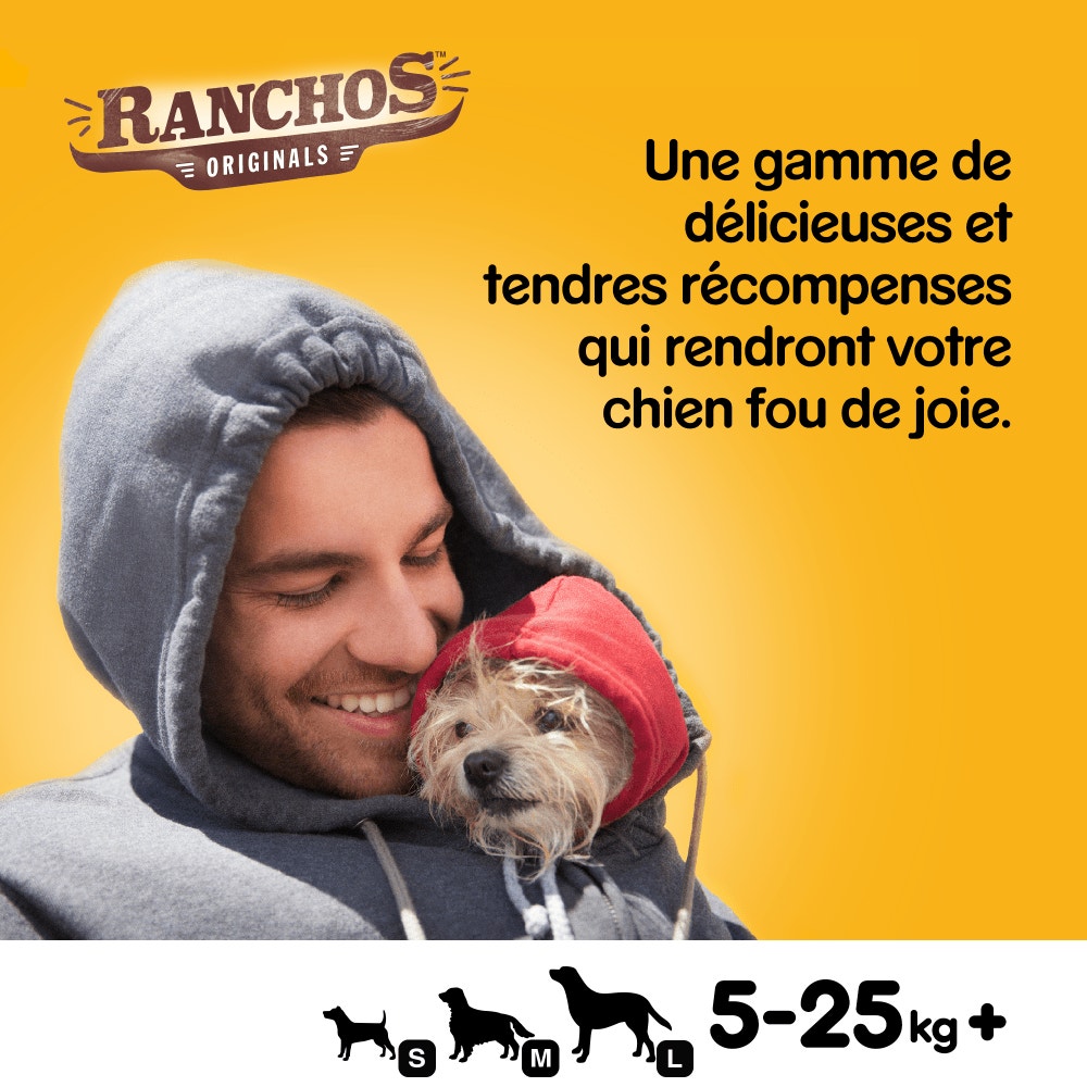 Pedigree® RANCHOS™ Original Récompense Au Poulet Pour Chien 70g