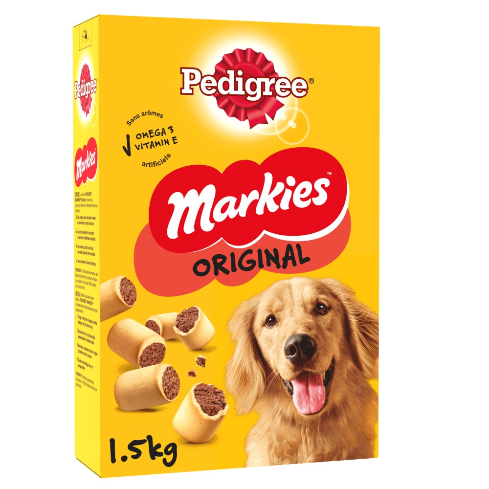 Pedigree® MARKIES™ Original Biscuits Fourres Pour Chien 1,5kg