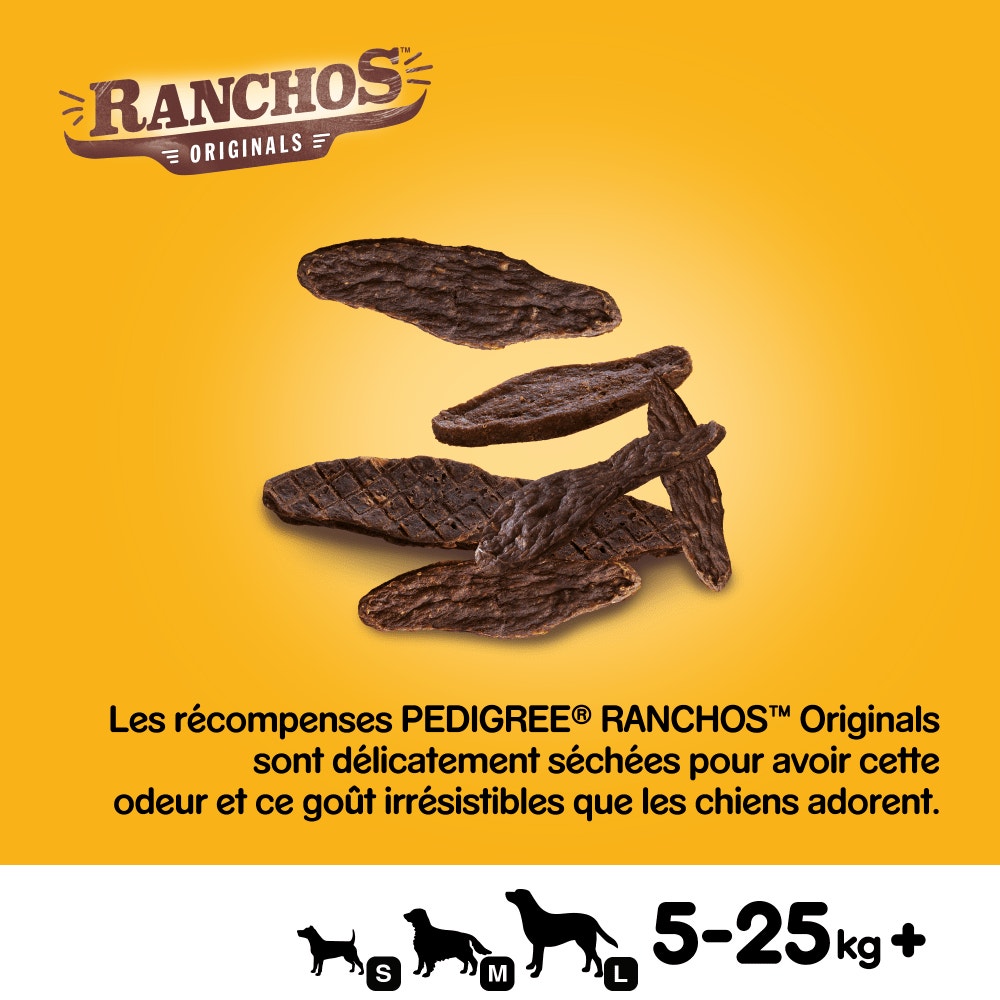 Pedigree® RANCHOS™ Original Récompense Au Poulet Pour Chien 70g