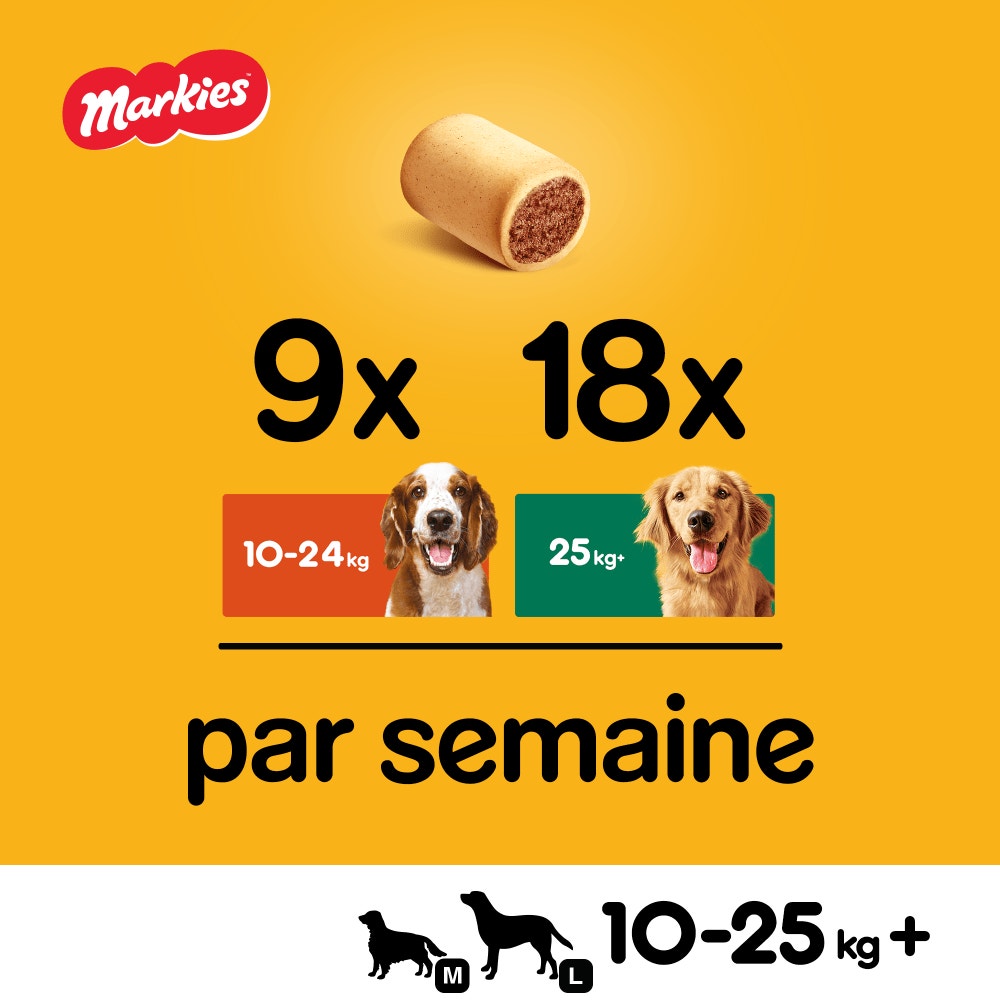 Pedigree® MARKIES™ Original Biscuits Fourres Pour Chien 1,5kg