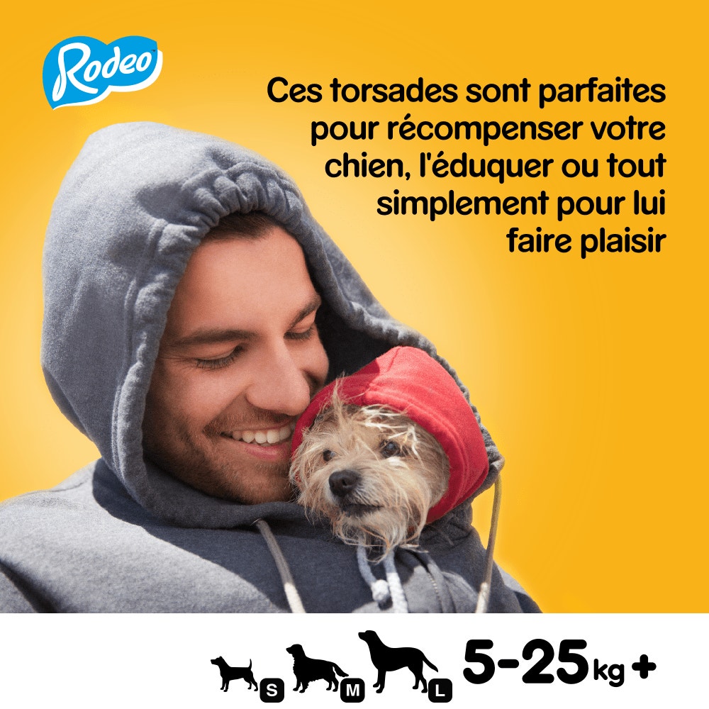 Pedigree® RODEO™ Récompenses Au Bœuf Pour Chien 4 x 17,5g
