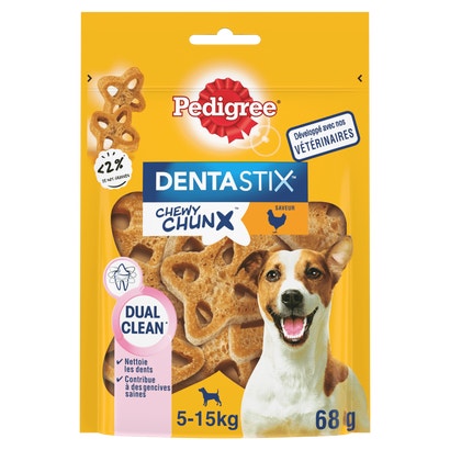 DENTASTIX™ Chewy Chunx Saveur Poulet Pour Chiens De 5 À 15kg