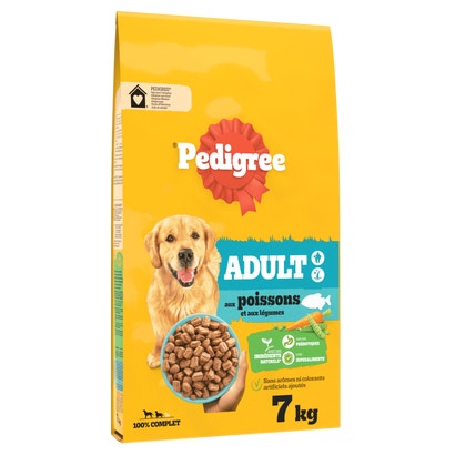 Croquettes Aux Poissons et Aux Légumes Pour Chien Adulte