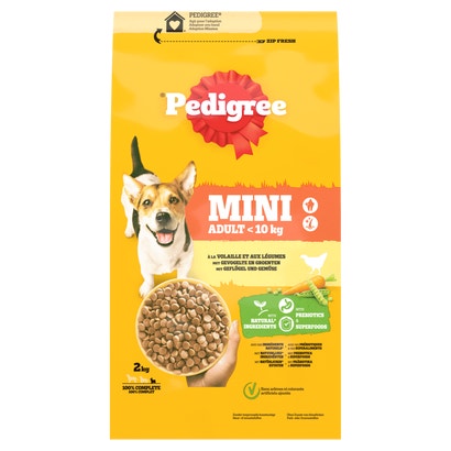 Mini Croquettes À la Volaille et Aux Légumes Pour Petit Chien Adulte jusqu'à 10kg