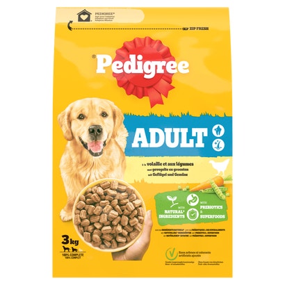 Croquettes À la Volaille et Aux Légumes Pour Chien Adulte