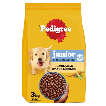 Croquettes À la Volaille et Aux Légumes Pour Chien Junior